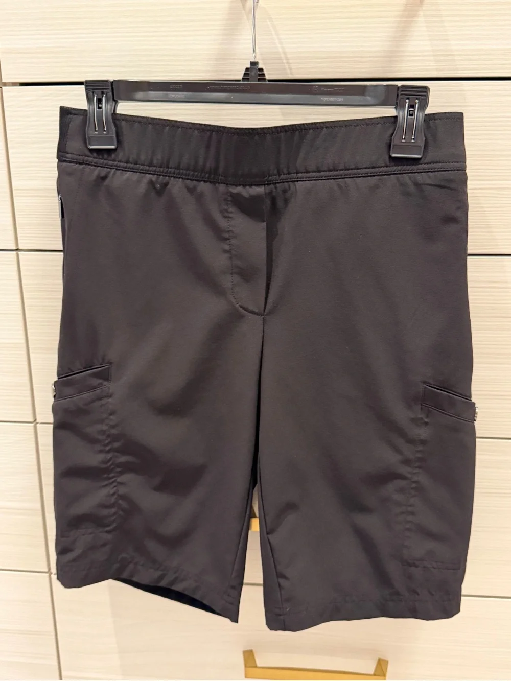 Chico's Black Cargo Shorts